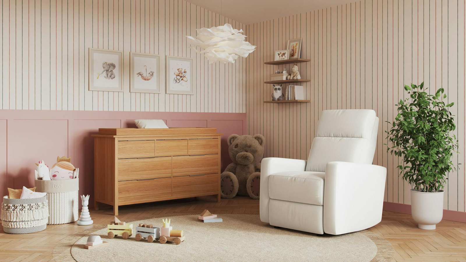 11 Nursery Accent Wall Ideas
