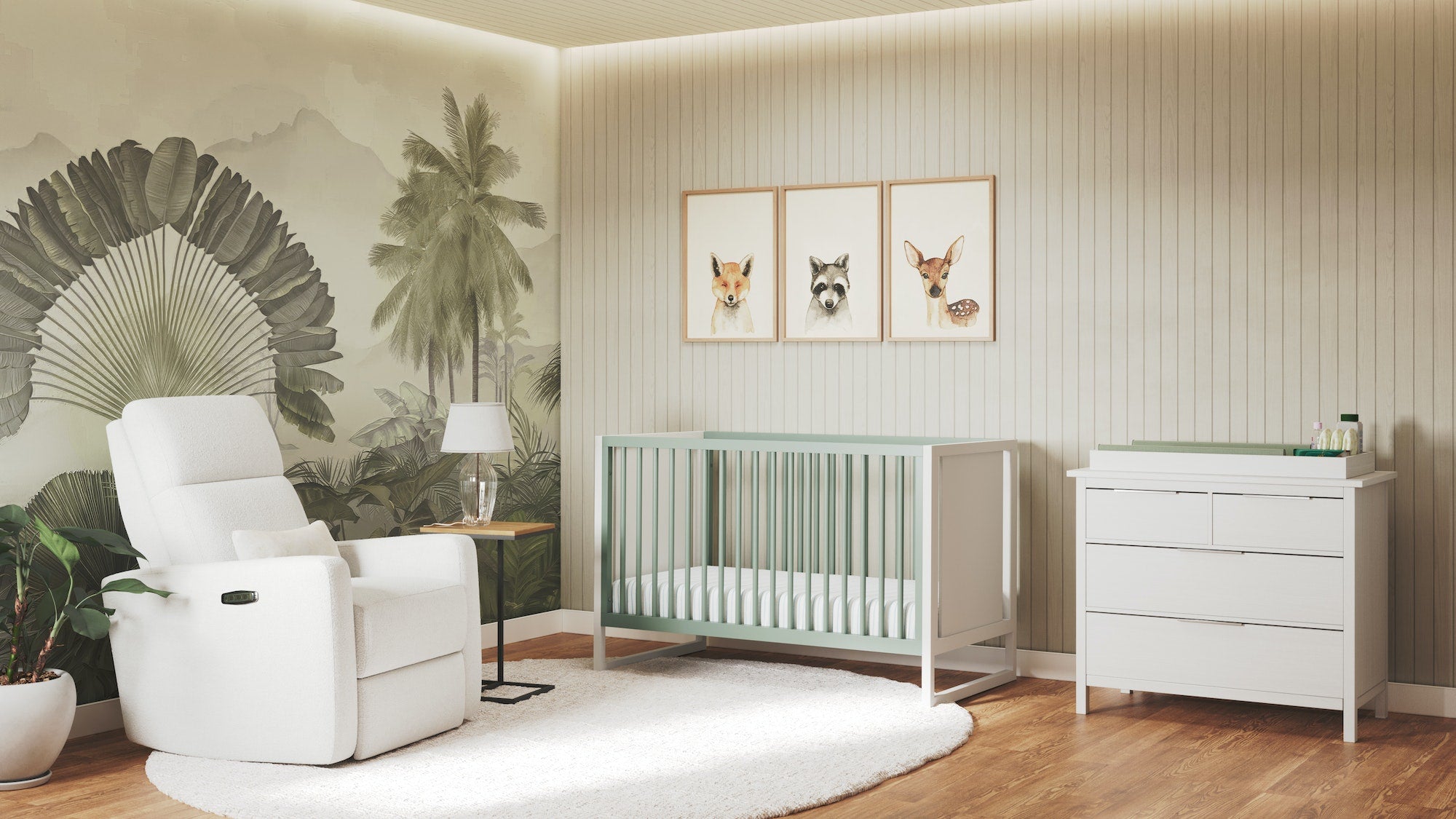 Mini crib in sales store