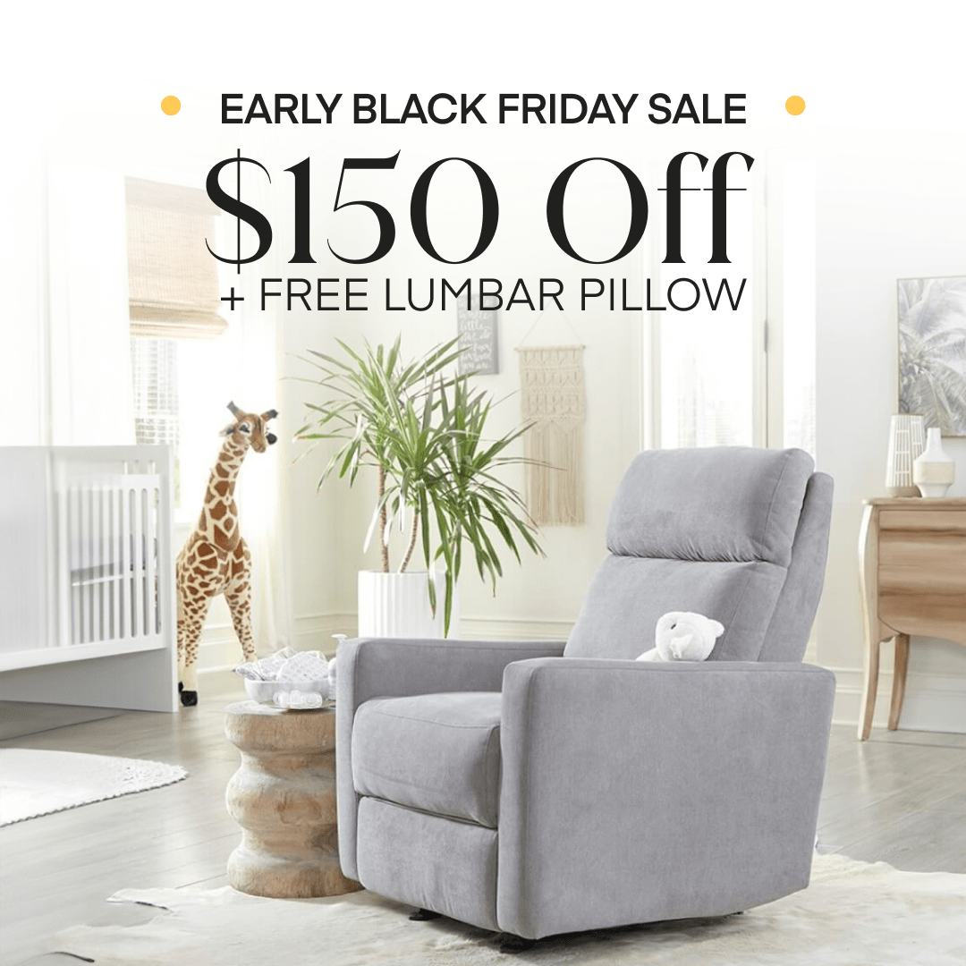 Glider recliner nursery chair hotsell