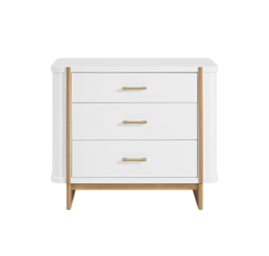The Milan 3-Drawer Dresser | White