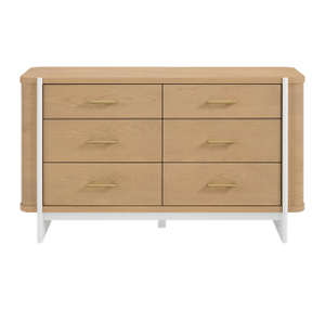 The Milan 6-Drawer Dresser | Natural