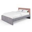 The Brooklyn Bed - Full | Blush / Gray