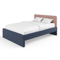The Brooklyn Bed - Full | Blush / Navy