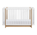The Milan 3-in-1 Convertible Crib | White