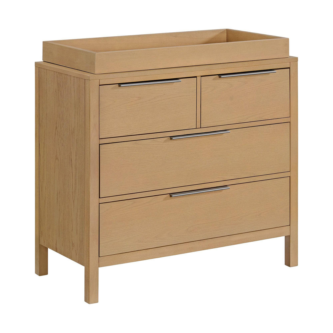 The Newport Small Dresser for Nursery: Natural & White The Newport Small Dresser for Nursery: Natural & White