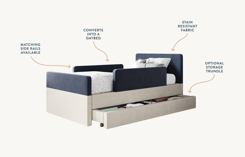 Twin Bed for Kids 12 Color Combinations Nurture&