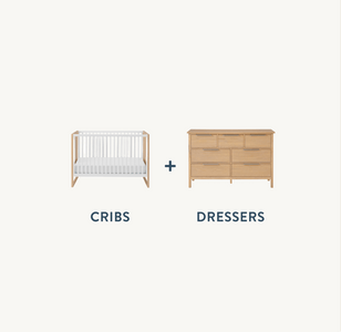 Crib + Dresser