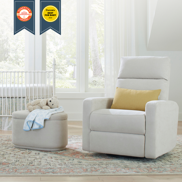 The Glider Plus Best Rated Nursery Glider Recliner Nurture