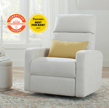 Navy glider and ottoman set new arrivals