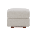 The Gliding Ottoman | Boucle Creme