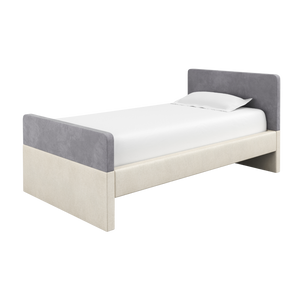 The Kids Bed - Twin | Gray / Ivory