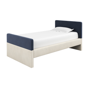 The Kids Bed - Twin | Ivory / Navy
