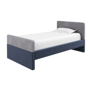 The Kids Bed - Twin | Gray / Navy