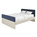 The Soho Bed - Full | Navy / Ivory