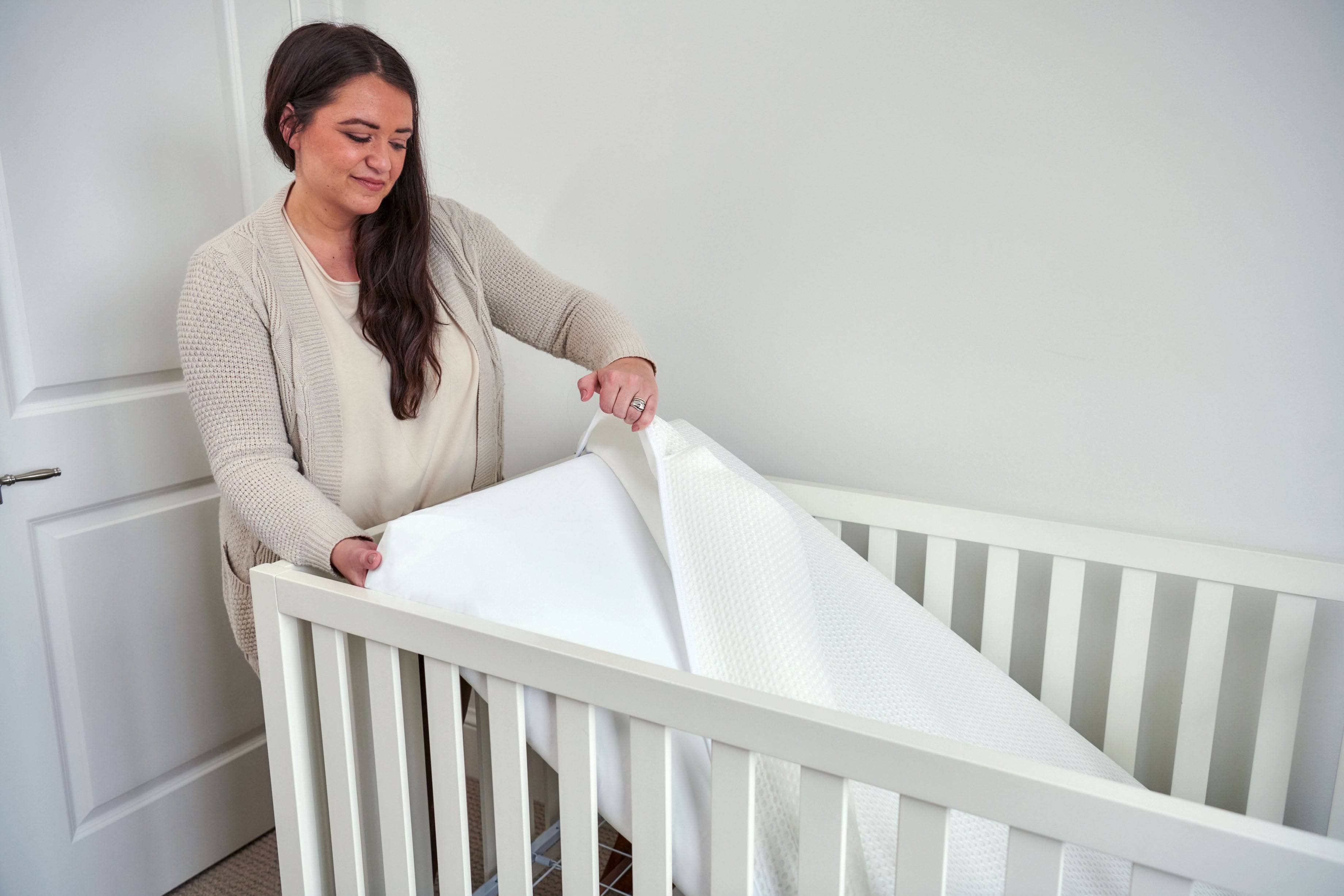 Lullaby Earth Breeze Air 2-Stage Crib Mattress | Nurture&