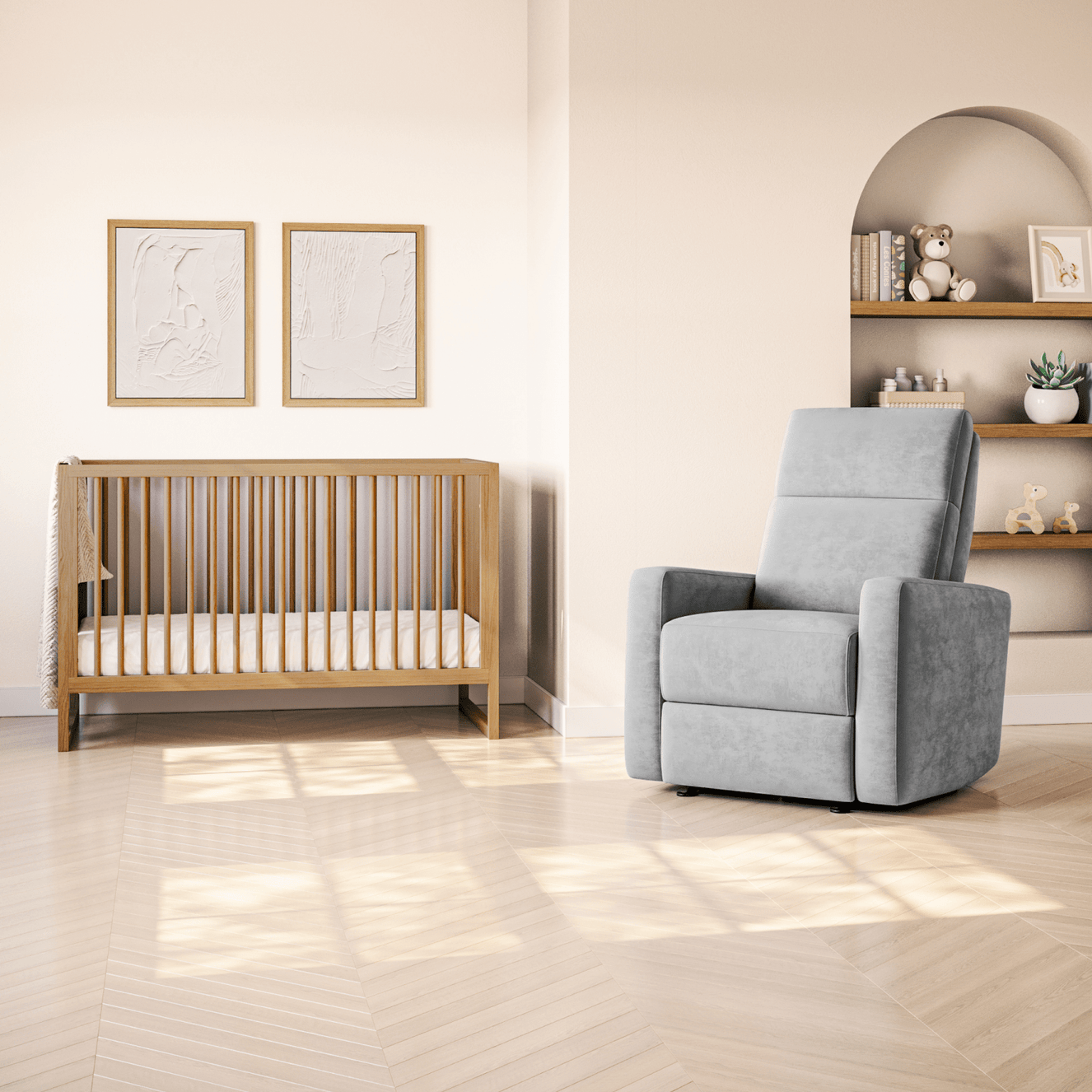 Nursery Glider Recliner Best Chair For Baby Nursery Ollie: A Chair