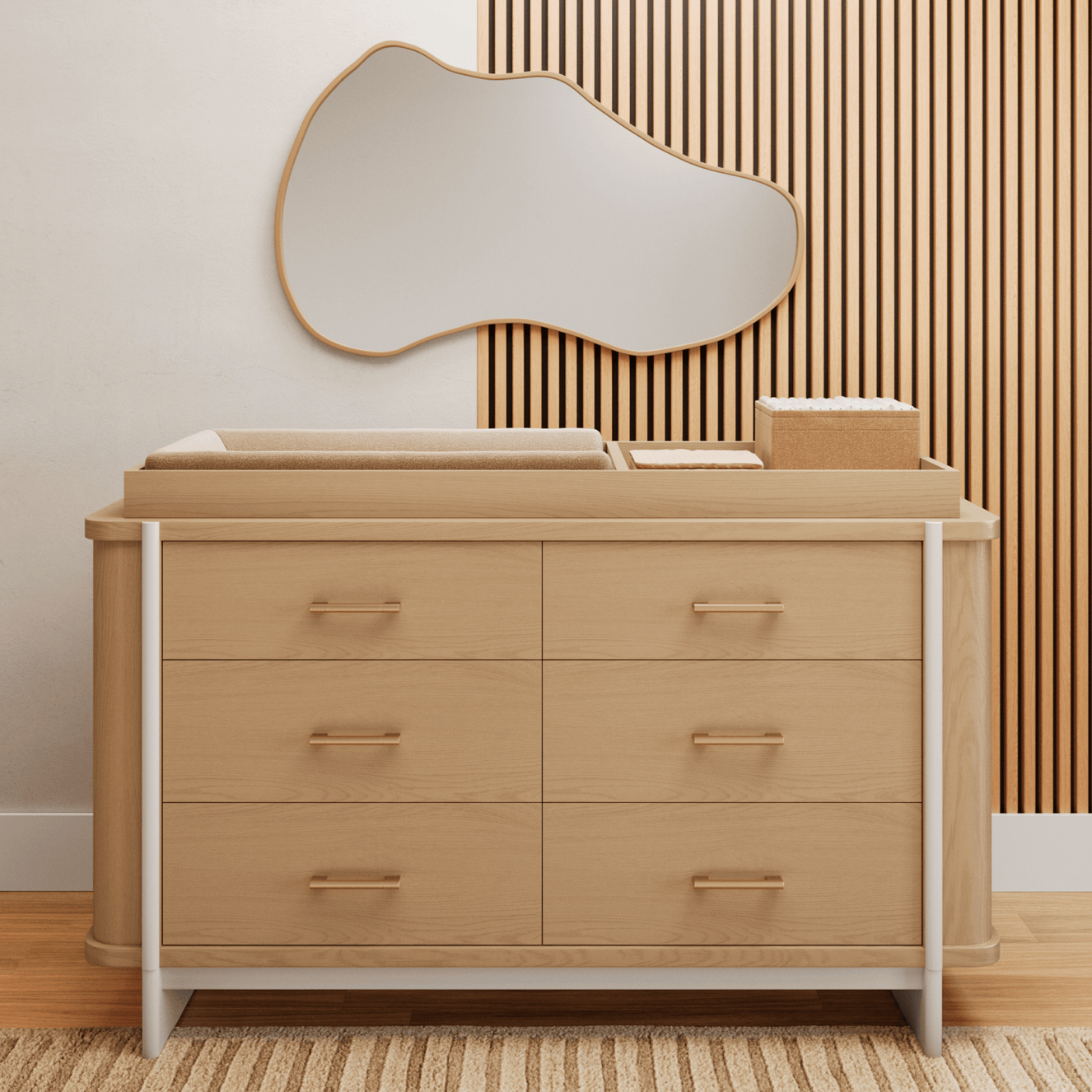 Nurture& The Milan Large Dresser in Natural