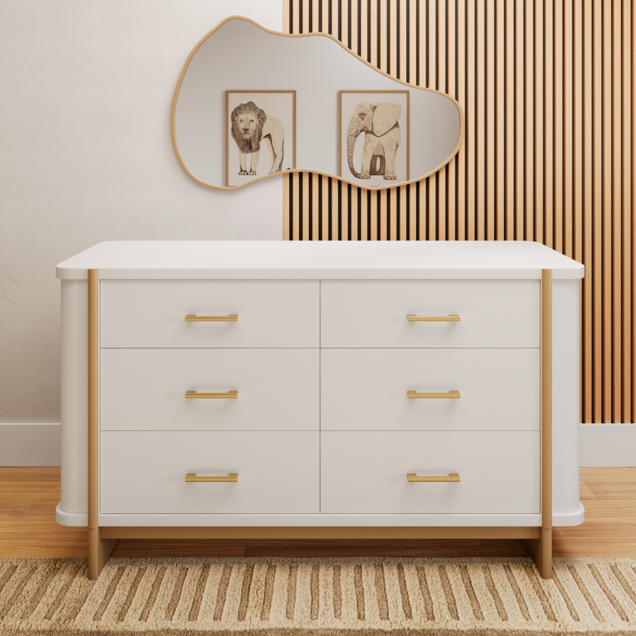 Nurture& The Milan Large Dresser in Natural | Polyester Nurture& The Milan Large Dresser in Natural | Polyester