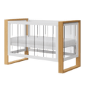 The Bella Crib | Acrylic / Beechwood